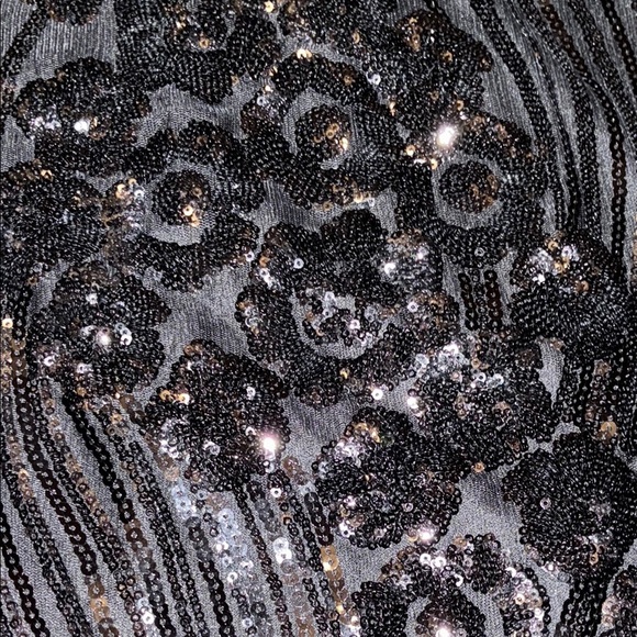 Molly Bracken Black Sequin Sleeveless Cocktail Dress - Picture 13 of 13